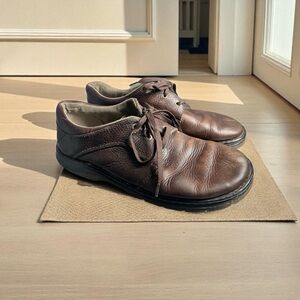 Vintage Dr. Martens 11194 Brown Leather Lace-Up Oxford Shoes EU 45 / US 11